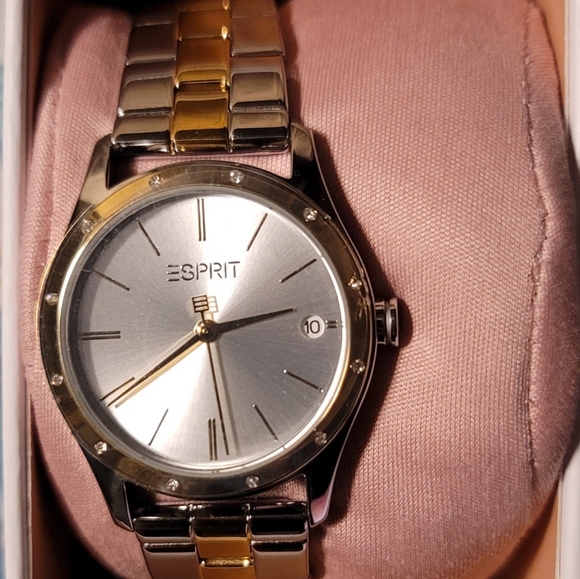 Ladies Esprit Calendar watch in two tone Stainless Steel - Picture 4 of 7